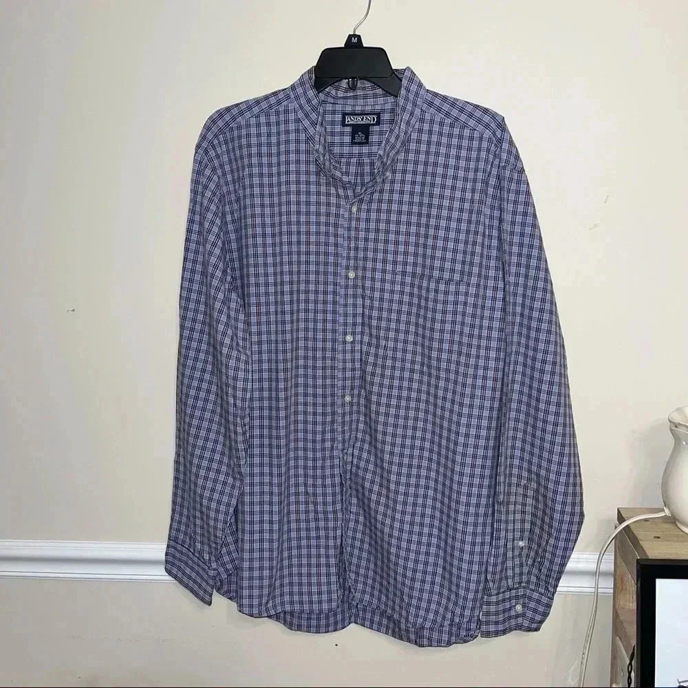 Lands end mens long sleeve